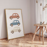 Plakat - Retro Car Parade - Treechild