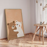 Plakat - Bear Hug Bliss - Treechild