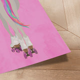 Plakat - Cool Roller Unicorn - Sarah Manovski
