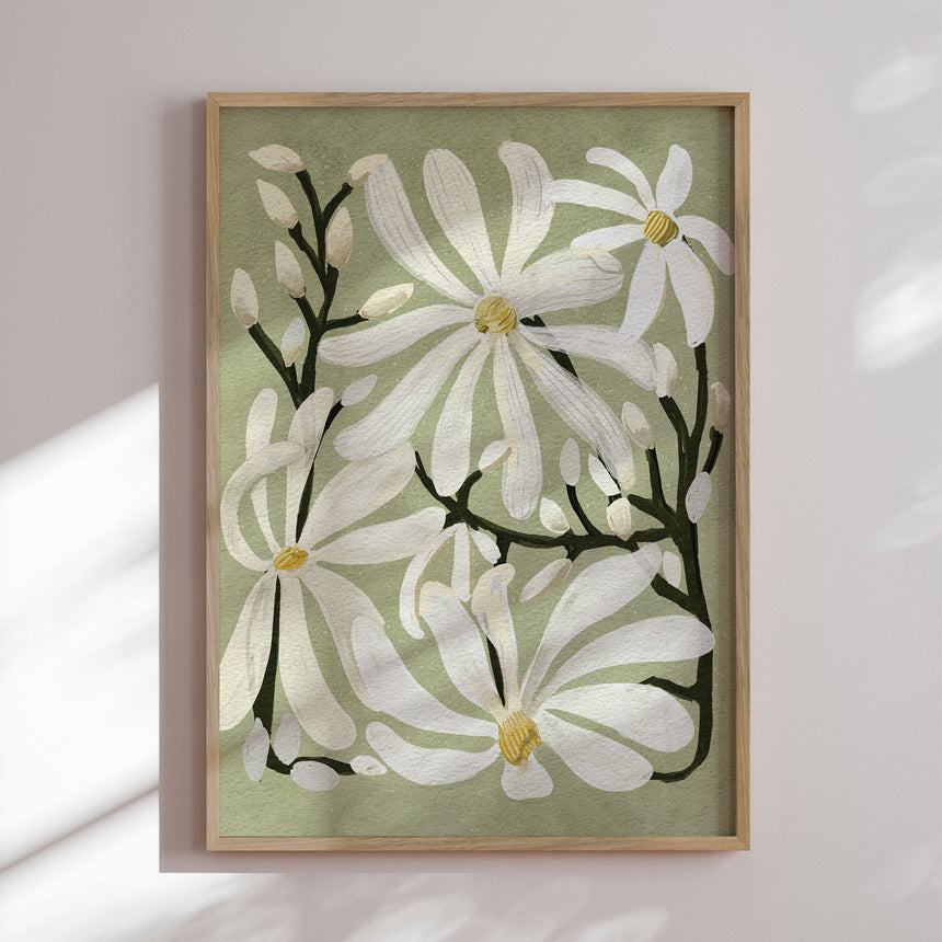 Plakat - Flowy Flowers - Katie O'Shea