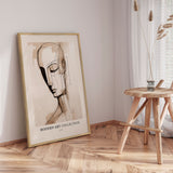 Plakat - Modern Contemplative Portrait - Andreas Magnusson