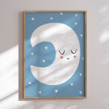 Plakat - Sleepy Moon - Bainai