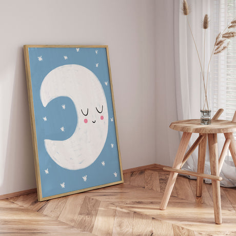 Plakat - Sleepy Moon - Bainai