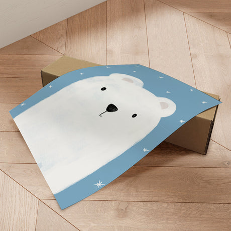 Plakat - Cute Polar Bear - Bainai