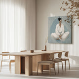 Lærredstryk - Woman in Meditation - Andres Magnusson