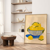 Plakat - Fresh Lemon Bowl - Nikita Jariwala