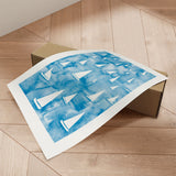 Plakat - Blue Sailboats - Nic Squirrell