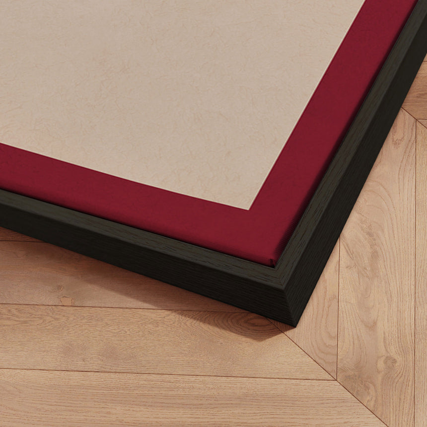 Lærredstryk - Minimalist Beige Shapes - Vitor Costa