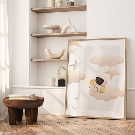 Plakat - Little Astronaut's Star Dream - Saskia Michele