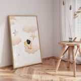 Plakat - Little Astronaut's Star Dream - Saskia Michele