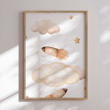 Plakat - Rocket Adventure - Saskia Michele