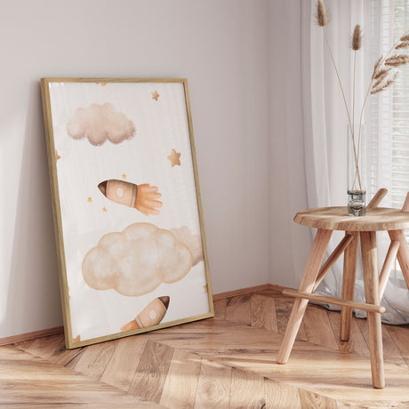 Plakat - Rocket Adventure - Saskia Michele