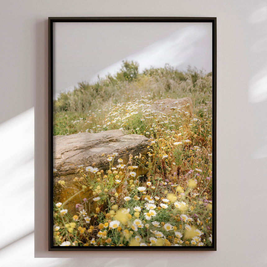Lærredstryk - Golden Wildflower Meadow - Raisa Zwart