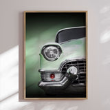 Plakat - Green Classic Car - Beate Gube