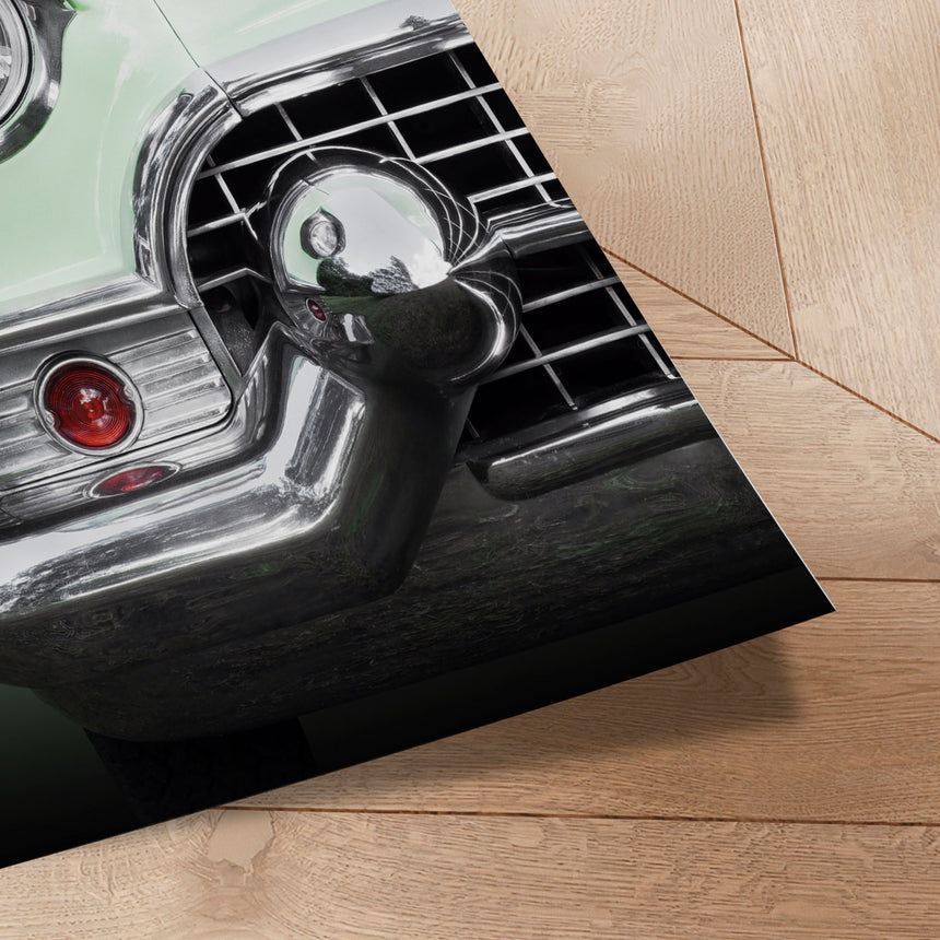 Plakat - Green Classic Car - Beate Gube