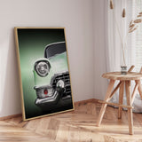 Plakat - Green Classic Car - Beate Gube