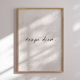 Plakat - Seize the Moment - Treechild