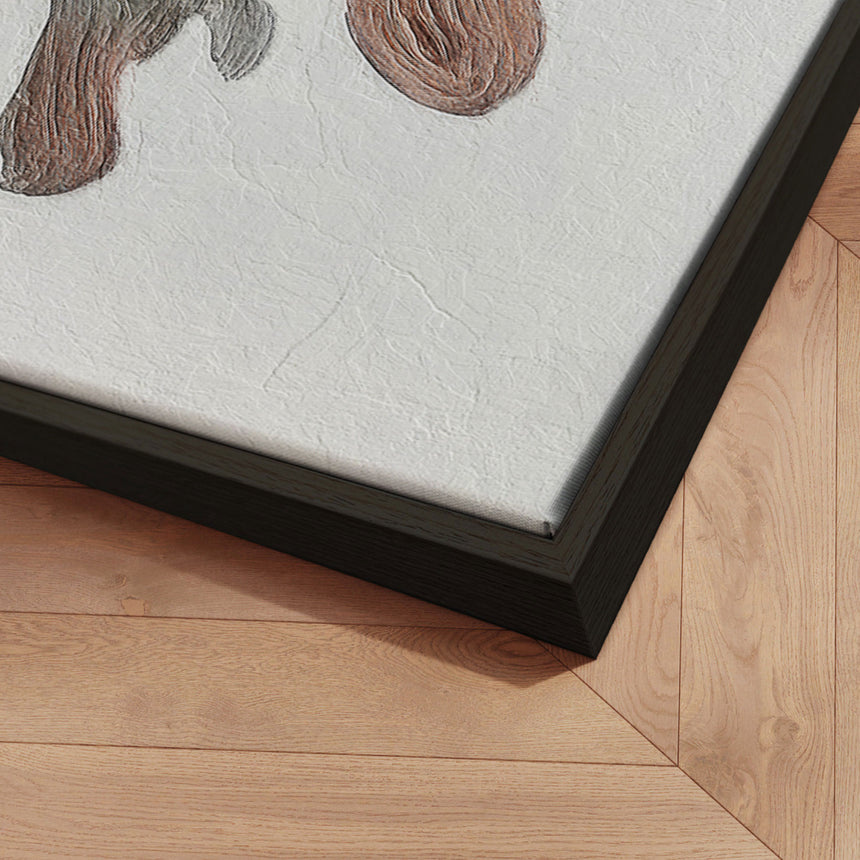 Lærredstryk - April flowers I - Alma