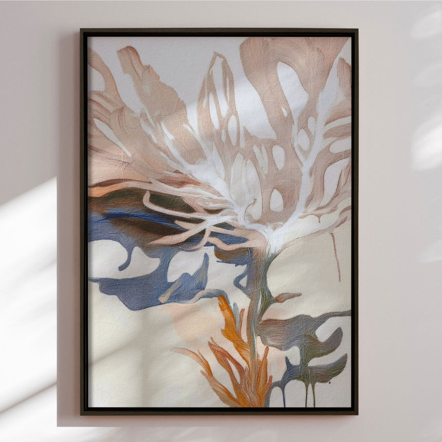 Lærredstryk - April flowers III - Alma