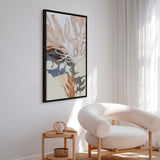 Lærredstryk - April flowers III - Alma