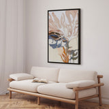 Lærredstryk - April flowers III - Alma