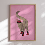 Plakat - Catwalk Cat - Sarah Manovski