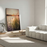 Lærredstryk - Sunlit Lake Serenity - Andreas Magnusson