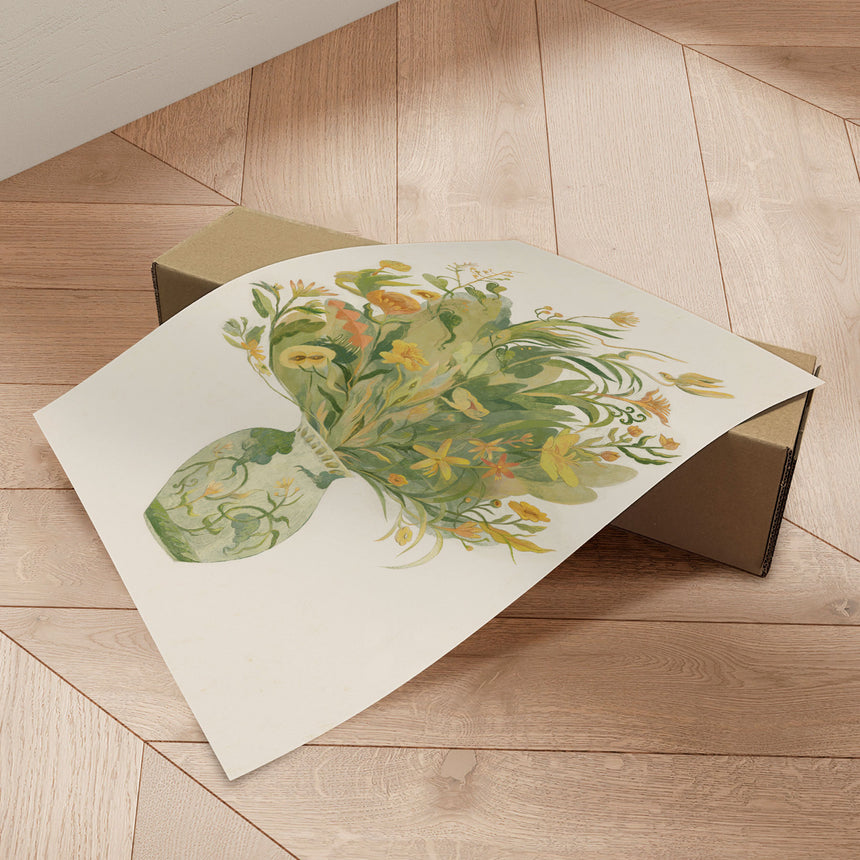 Plakat - A Vase Full Of Flowers - Hieuchau