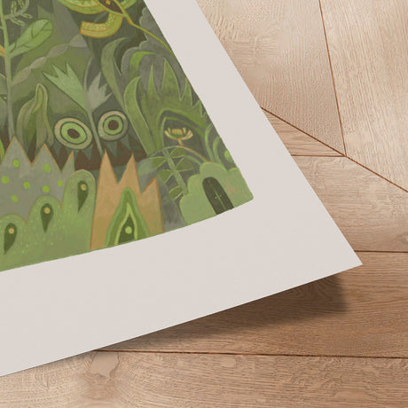 Plakat - Whimsical Nature Inspired Landscape - Hieuchau