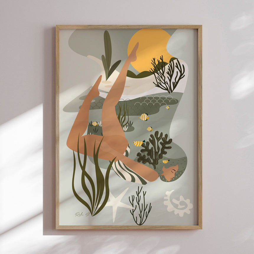 Plakat - Underwater Dreams - Ralu S