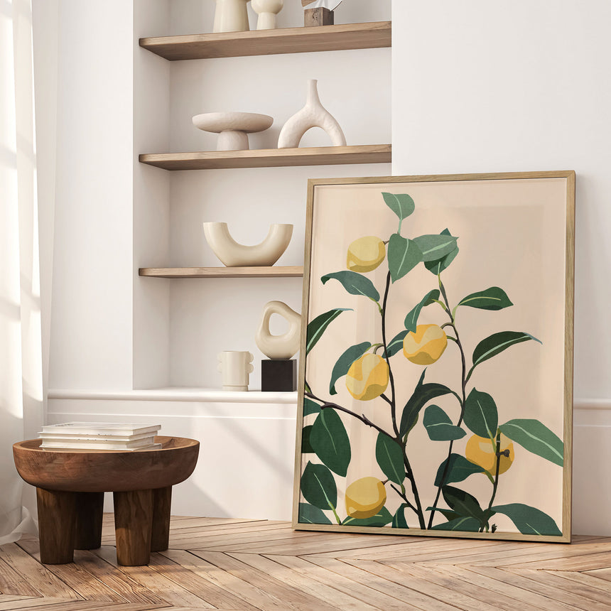 Plakat - Citrus Serenity - City Art
