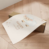 Plakat - Dream Big Little Lamb - Saskia Michele