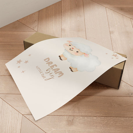 Plakat - Dream Big Little Lamb - Saskia Michele