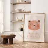 Plakat - Love You Beary Much - Saskia Michele