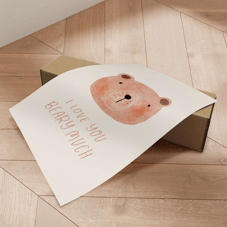 Plakat - Love You Beary Much - Saskia Michele
