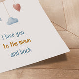 Plakat - Dreamy Moon - Saskia Michele