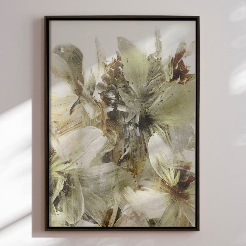 Lærredstryk - Hill Flowers 3 - Dan Hobday