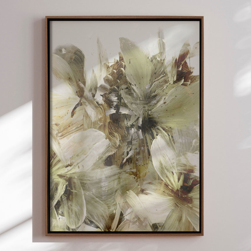 Lærredstryk - Hill Flowers 3 - Dan Hobday