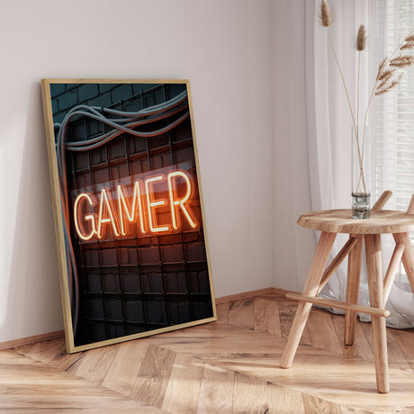 Plakat - Gamer Neon Sign - Andreas Magnusson