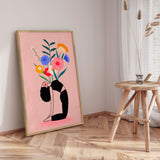 Plakat - Floral Yoga Fusion - Bea Müller