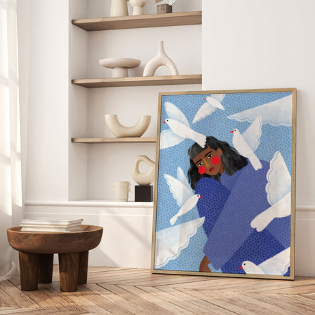 Plakat - Serenity in Flight - Bea Müller - Incado