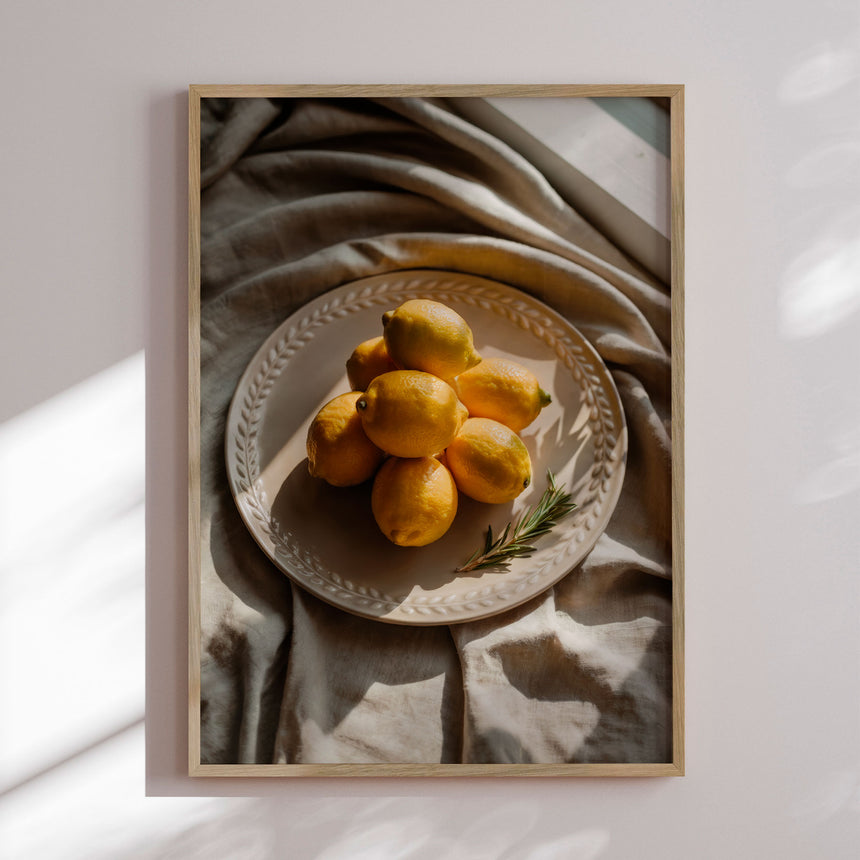 Plakat - Fresh Lemons Sunlight - Andreas Magnusson