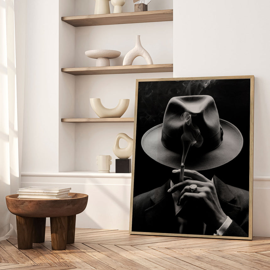 Plakat - The Smoking Detective - Andreas Magnusson