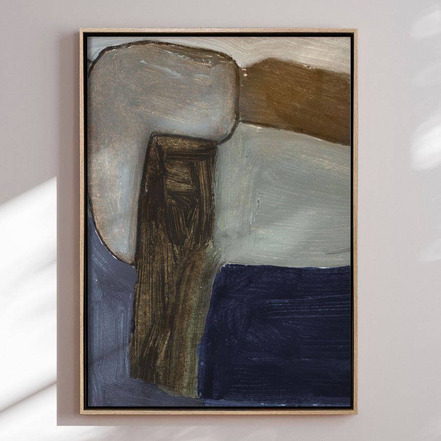 Lærredstryk - Pieces - Dan Hobday