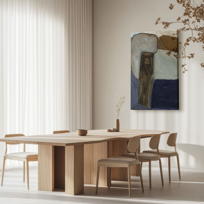 Lærredstryk - Pieces - Dan Hobday