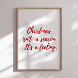 Plakat - Christmas is a Feeling - Kristina N.