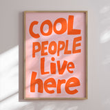 Plakat - Cool People - Kathrin Pienaar