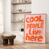 Plakat - Cool People - Kathrin Pienaar