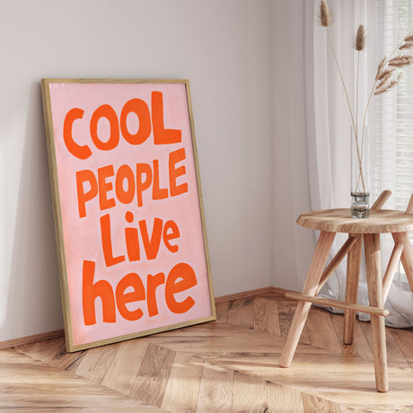 Plakat - Cool People - Kathrin Pienaar