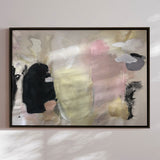 Håndlavet maleri i ramme - Courage and Celebration - Kristin Brin - Mixed media